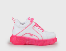 Cargar imagen en el visor de la galería, BUFFALO CLD Corin sneaker white/ neon pink